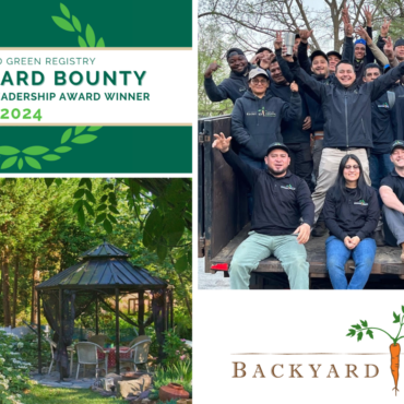 Backyard Bounty wins Maryland Sustainability Leadership Award!